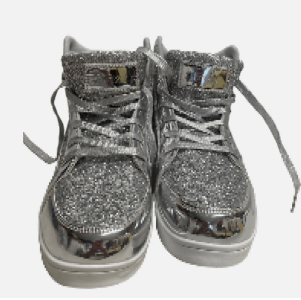 IGXX Men’s High Top Glitter Sneakers Size EU 45 US 12
